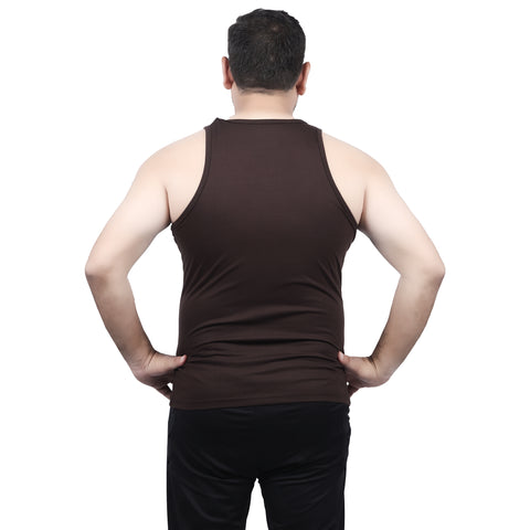 Overt Men's Work-It-Out Active Tank Top with Special Pockets for Insulin Pump Users