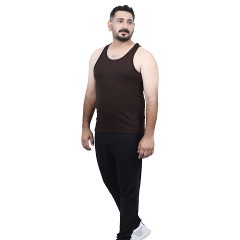 Overt Men's Work-It-Out Active Tank Top with Special Pockets for Insulin Pump Users