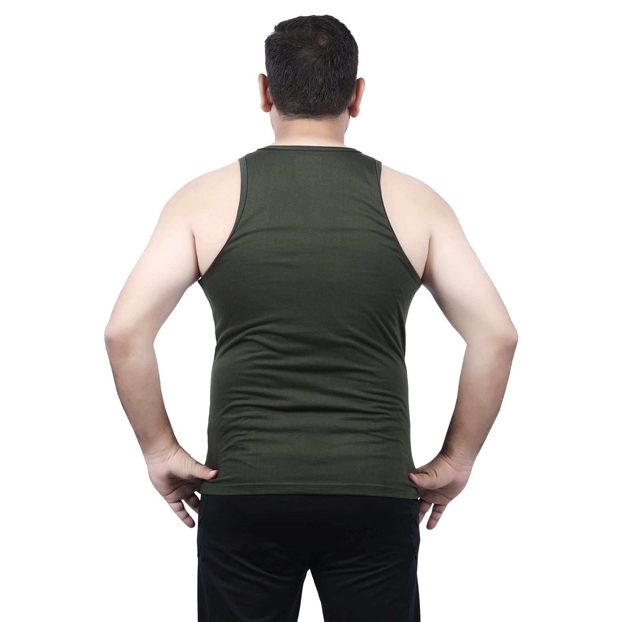 Overt Men's Work-It-Out Active Tank Top with Special Pockets for Insulin Pump Users