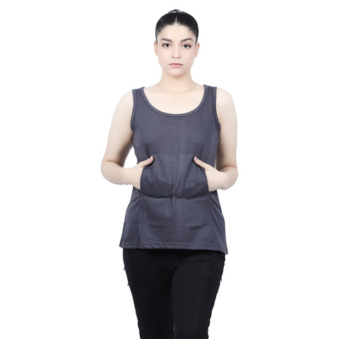 Overt Women's Work-It-Out Active Tank Top with Special Pockets for Insulin Pump Users