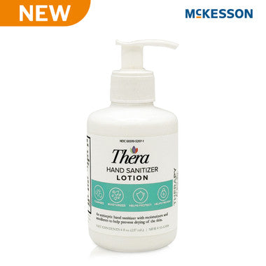 Thera 8 oz. Ethanol Lotion Pump Bottle Hand Sanitizer By McKesson by Mckesson available at Diabetic Pro