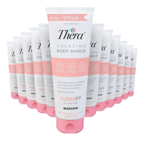 Thera Calazinc Body Shield 4 oz. Tube Scented Cream Skin Protectant By McKesson