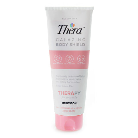 Thera Calazinc Body Shield 4 oz. Tube Scented Cream Skin Protectant By McKesson