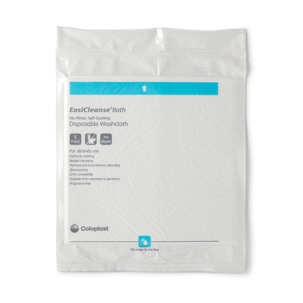 Bedside-Care EasiCleanse Soft Pack Unscented Personal Cleansing Wipe