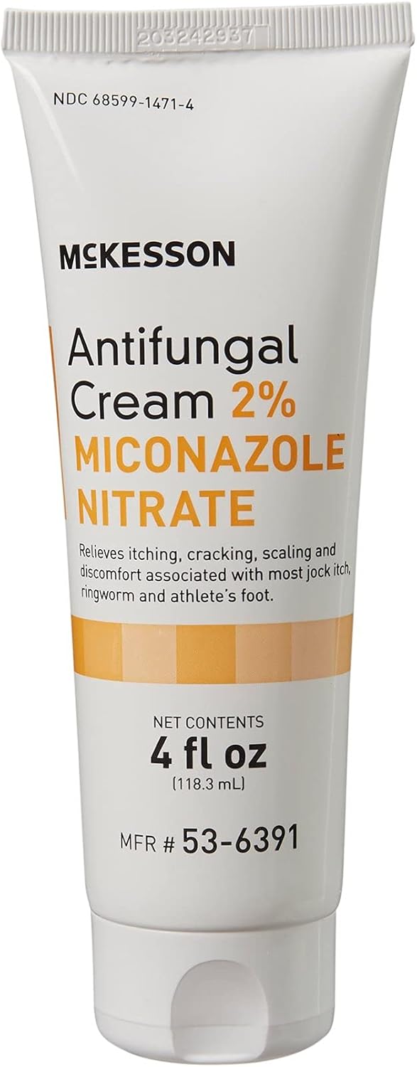 McKesson Antifungal Cream, 2% Miconazole Nitrate 4Oz