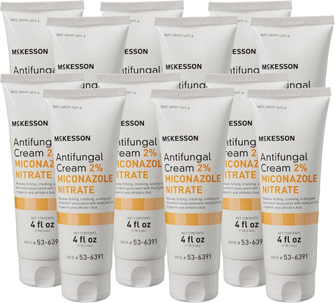 McKesson Antifungal Cream, 2% Miconazole Nitrate 4Oz