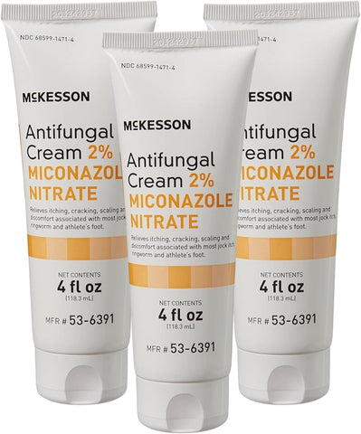 McKesson Antifungal Cream, 2% Miconazole Nitrate 4Oz