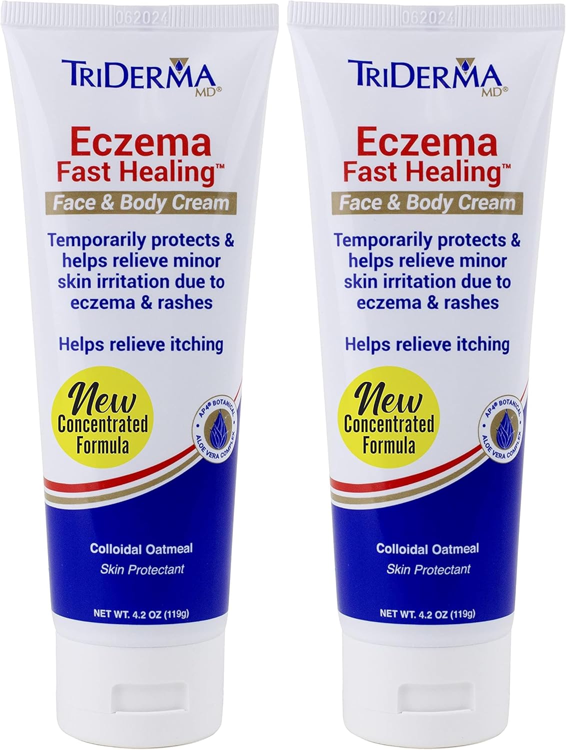 TriDerma Eczema Fast Healing Cream | Steroid-Free Relief for Face & Body