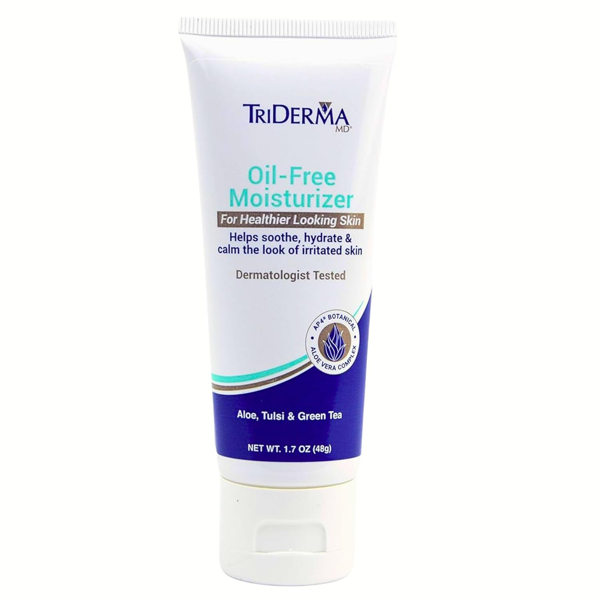 Triderma Oil Free Moisturizer Face Lotion tube 1.7 oz