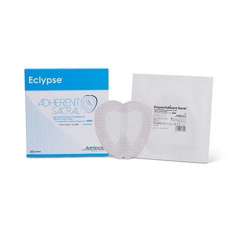 MEDI USA Eclypse Adherent Sacral Super Absorbent Dressing, 6.5" x 7.5" CR3985