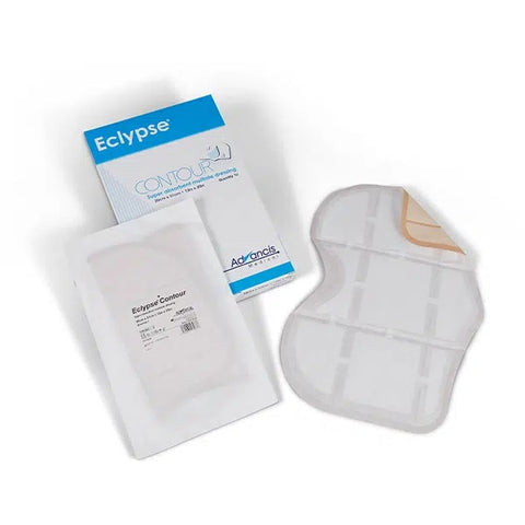 MEDI USA Eclypse Contour Super Absorbent Wound Dressing, 12 x 20 CR4398