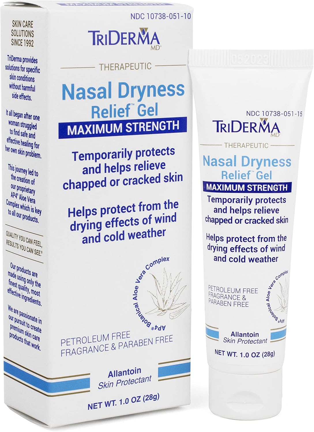 Triderman Nasal Dryness Relief Gel, Maximum Strength  Multi pack options