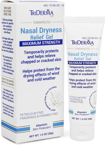 Triderman Nasal Dryness Relief Gel, Maximum Strength  Multi pack options