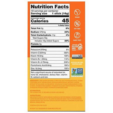 Non-GMO Liquid I.V. immune support drink mix dissolving in water