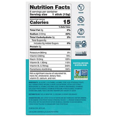 Liquid I.V. electrolyte mix with 3x the electrolytes of sports drinks.