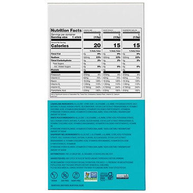 Colorful variety pack of keto-friendly hydration drink mixes