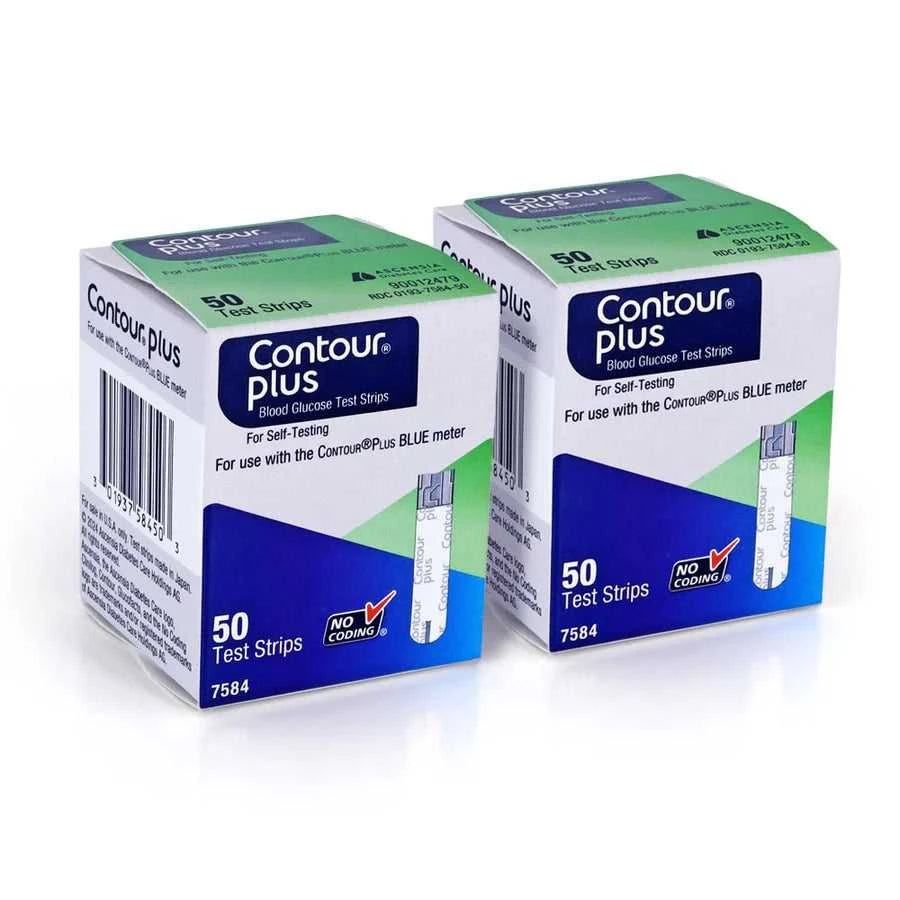 Contour Plus Blood Glucose Test Strips Diabetic Pro AVADA - Best Sellers