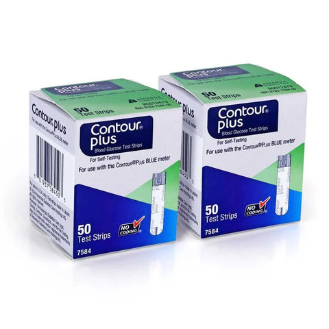 Contour Plus Blood Glucose Test Strips Diabetic Pro AVADA - Best Sellers