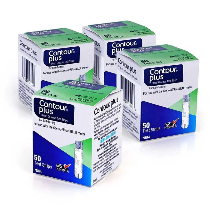 Contour Plus Blood Glucose Test Strips Diabetic Pro AVADA - Best Sellers
