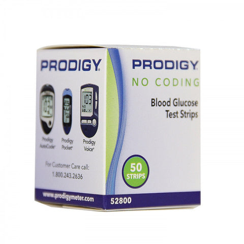 Prodigy Pocket Blood Glucose Monitoring System [+] 50 Test Strips