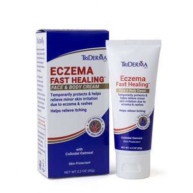 TriDerma Eczema Fast Healing Cream | Steroid-Free Relief for Face & Body by TriDerma available at Diabetic Pro