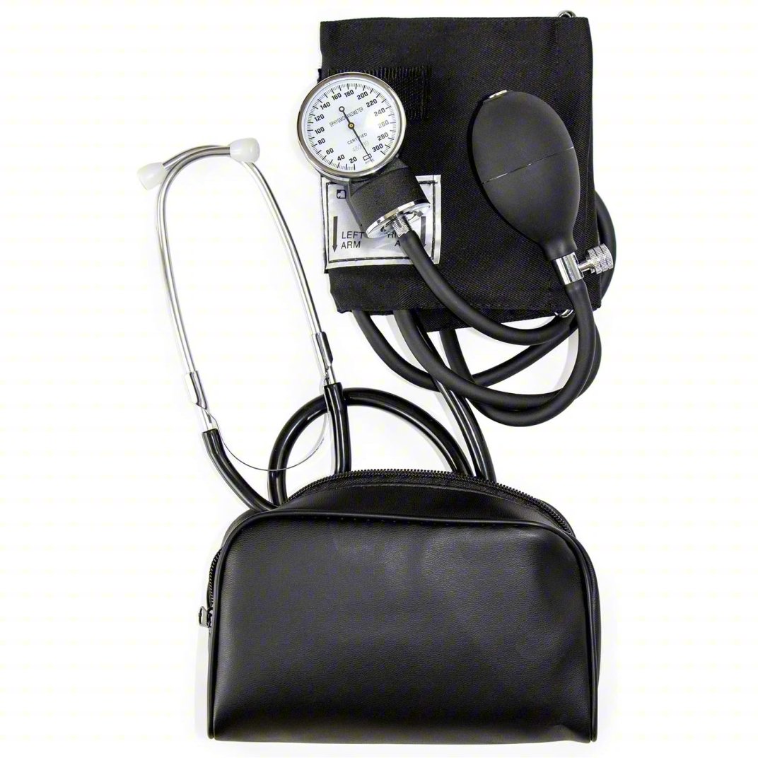 HealthSmart Adult Self-Taking Home Blood Pressure Kit, Large