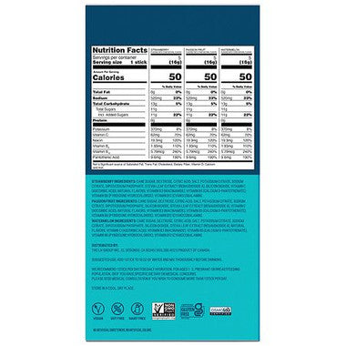 Individual stick packs for rapid electrolyte replenishment