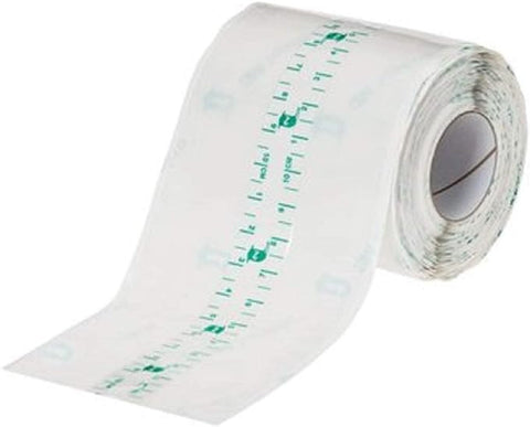 Tegaderm Transparent Film Dressing 6" x 11 yds, Sacral Shape 4 Rolls