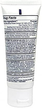 TriDerma Everyday Bruise Relief Healing Cream tube 2.2 oz Multiple packs