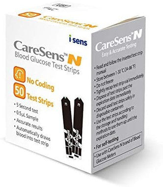 CareSens N Blood Glucose Test Strips (50 ct)