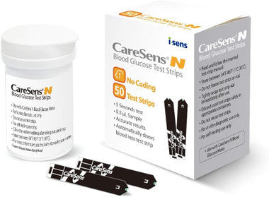 CareSens N Blood Glucose Test Strips (50 ct)