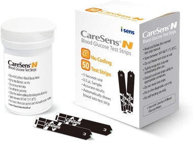 CareSens N Blood Glucose Test Strips (50 ct)