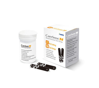 CareSens N Blood Glucose Test Strips (50 ct)