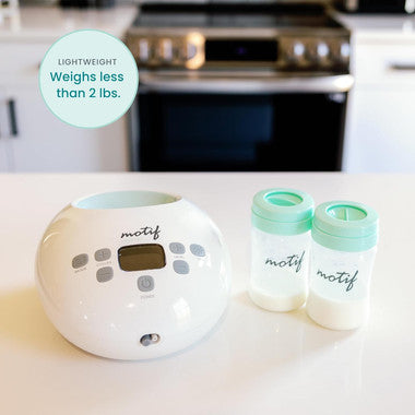 Motif Luna Double Electric Breast Pump with Battery