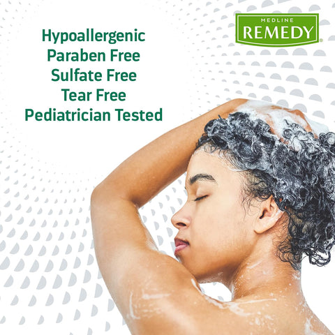 Medline Remedy Clinical Hydrating Shampoo & Body Wash