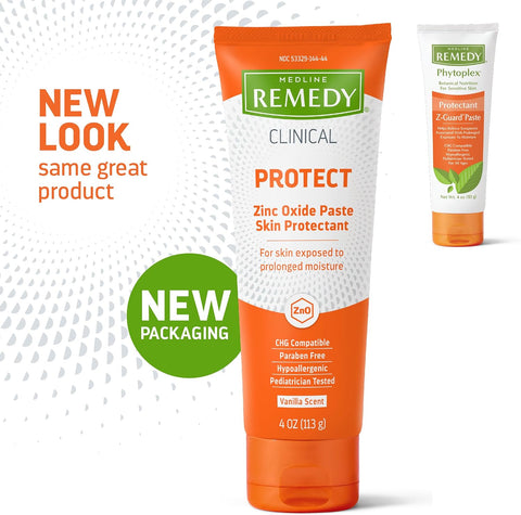 Remedy Phytoplex Z-Guard Skin Protectant Paste, 4 oz, Latex-Free
