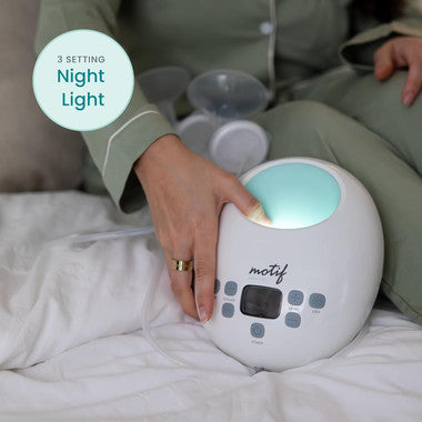 Motif Luna Double Electric Breast Pump with Battery