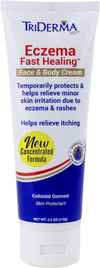 TriDerma Eczema Fast Healing Cream | Steroid-Free Relief for Face & Body