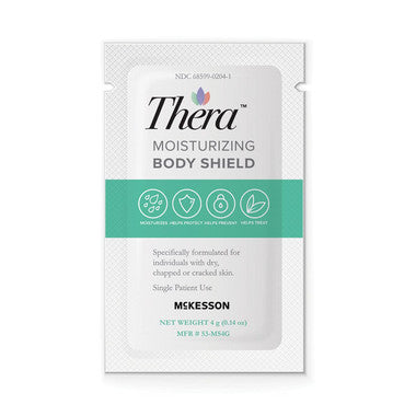 Thera Moisturizing Body Shield 4 Gram Individual Packet Scented Cream Skin Protectant By McKesson by Mckesson available at Diabetic Pro