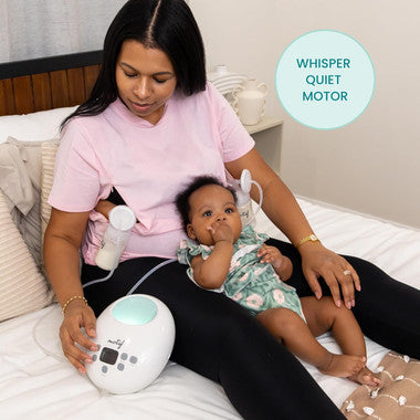 Motif Luna Double Electric Breast Pump with Battery