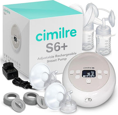 Cimilre S6+ Double Electric Breast Pump – Adjustable & Rechargeable by Cimilre available at Diabetic Pro