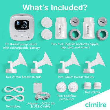 Cimilre P1 Portable Double Electric Breast Pump