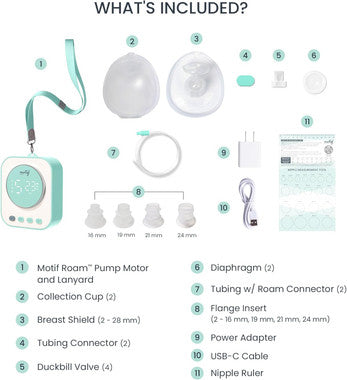Motif Roam Breast Pump Kit