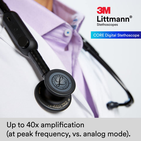 Littmann Core Digital Stethoscope 27 - Black