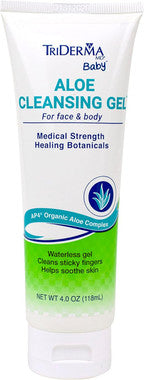TriDerma Cleansing No Rinse Gel – 4 oz by Diabetic Pro available at Diabetic Pro