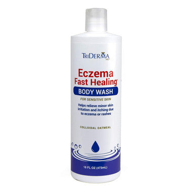 TriDerma Eczema Fast Healing Moisturizing Body Wash – 16 oz by Diabetic Pro available at Diabetic Pro