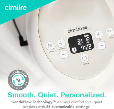 Cimilre S6+ Double Electric Breast Pump – Adjustable & Rechargeable