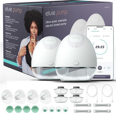 Elvie Double Electric Breast Pump by Elvie available at Diabetic Pro