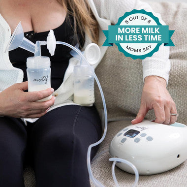 Motif Luna Double Electric Breast Pump with Battery