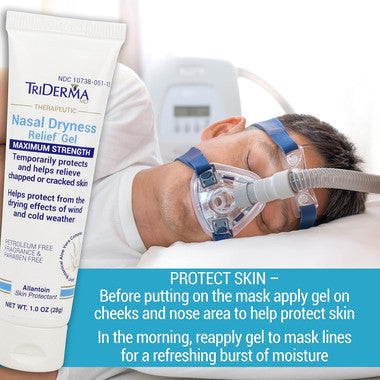 Triderman Nasal Dryness Relief Gel, Maximum Strength  Multi pack options